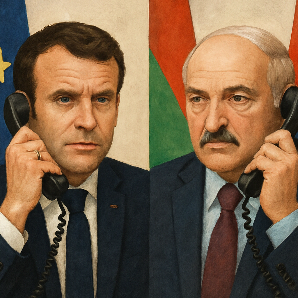 Макрон провёл первый с 2022 года телефонный разговор с Лукашенко: ключевая тема — предотвращение втягивания Беларуси в войну